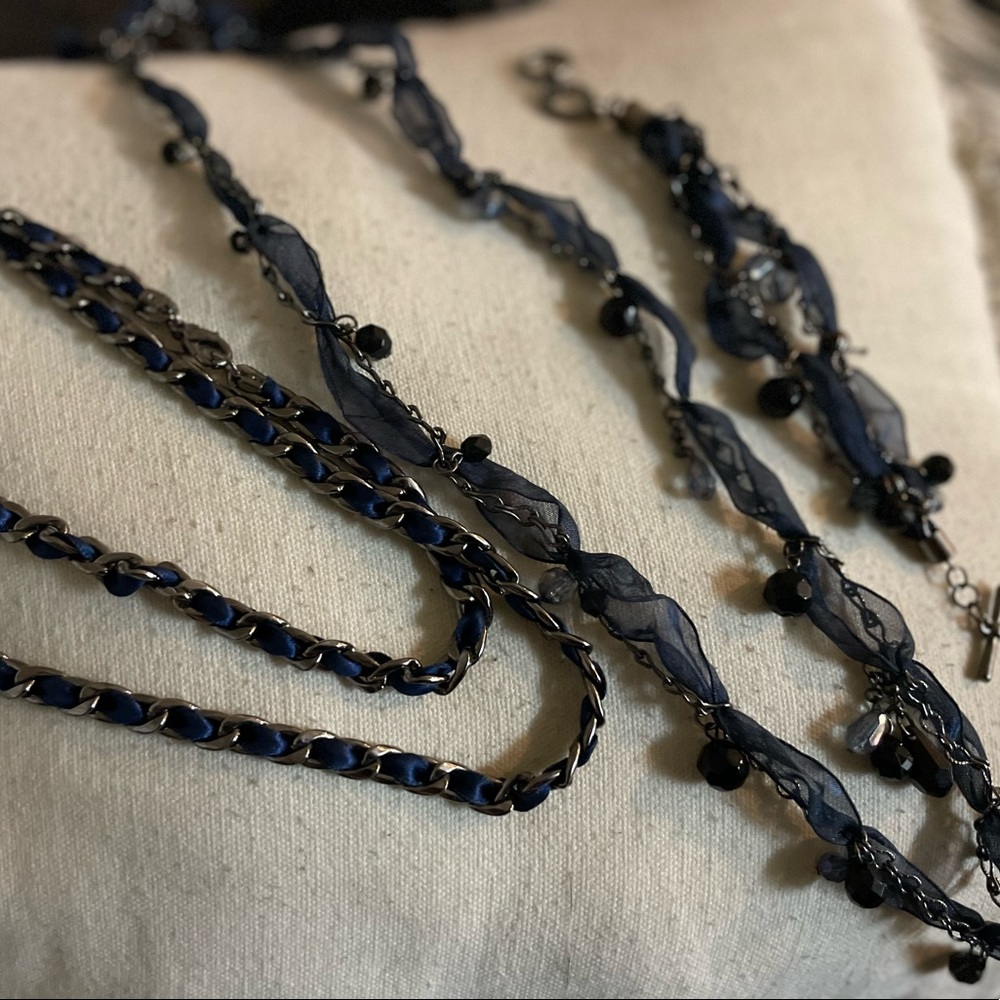 Midnight Blue 3 Piece Set